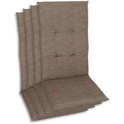 GO-DE Textil Sessel-Auflage 4er Set