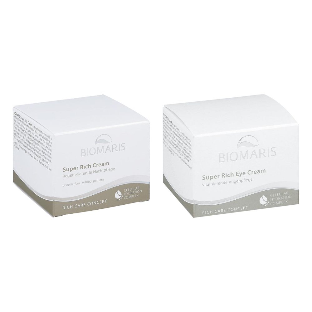 BIOMARIS GmbH & Co. KG Biomaris Super Rich Cream ohne Parfüm und Super Rich Eye Cream 08106480