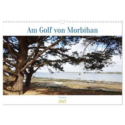 Am Golf von Morbihan (Wandkalender 2027 DIN A3 quer), CALVENDO Monatskalender