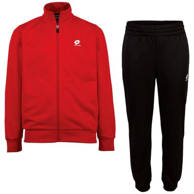 Trainingsanzug LOTTO, Jungen, Gr. 158/164, rot (goji berry), 100% Polyester, unifarben, Sportanzüge Trainingsanzug, - besonders leicht & bequem