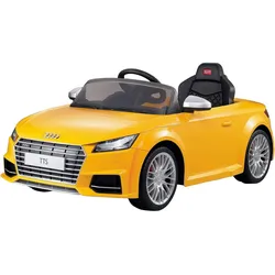 Rastar - Ride-On Elektroauto für Kinder - Audi TTS Roadster (gelb)