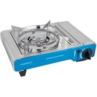 Gaskocher Camp'Bistro DLX Stopgaz silber/blau, 2,2kW Einflammkocher