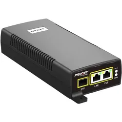 Hanwha 60W / 1.1A HPoE injector, 2 x (60 W), PoE Injector