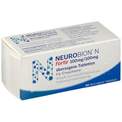 Neurobion N forte überzogene Tabletten 50 St Überzogene