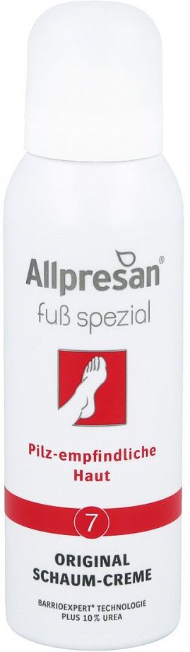 Allpresan Fuß Spezial Nummer 7 Fußpilz Schaum Creme 125ml