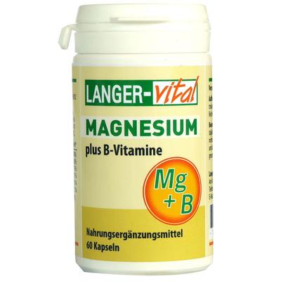 Magnesium 375 mg+B-Vitamine Kapseln 60 St