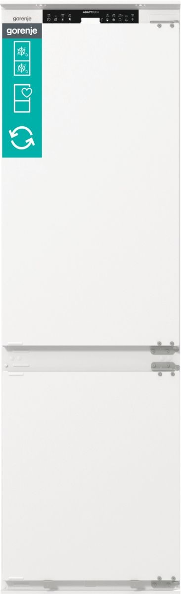 Gorenje NRKI517D61WF 176 l / 76 l Einbau Kühl-/Gefrierkombination 188 kWh NoFrost 20015438