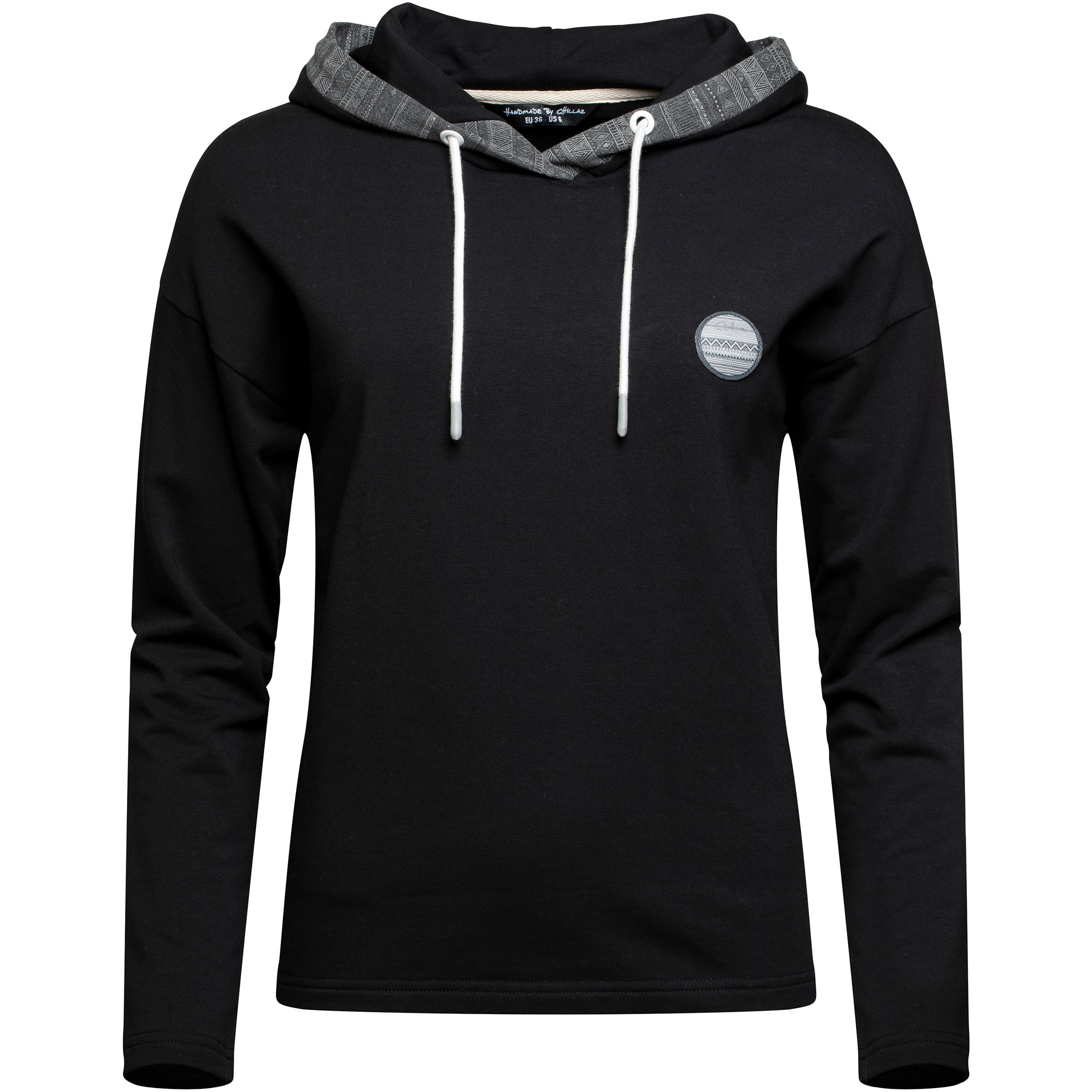 Chillaz Mondsee 2.0 Damen Hoodies schwarz Größe XS Bouldern | Sportklettern Hautfreundlich
