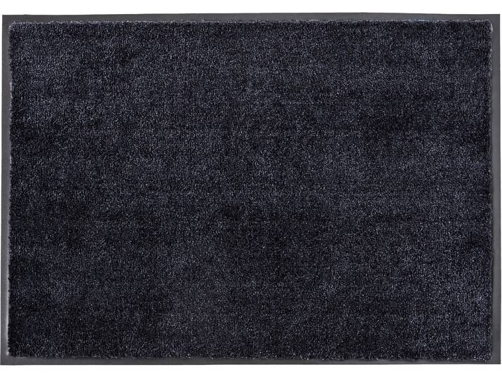 Fussmatte Miami Uni Gr. 16, grau (anthrazit), B:67cm H:7mm L:100cm, Kunstfaser, SCHÖNER WOHNEN-KOLLEKTION, Teppiche, Fussmatte, Schmutzfangmatte, waschbar