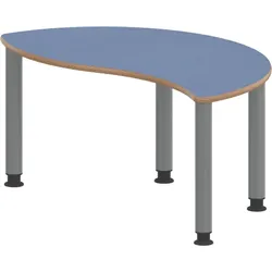 Tisch ZALOTTI mit Linoleum-Belag