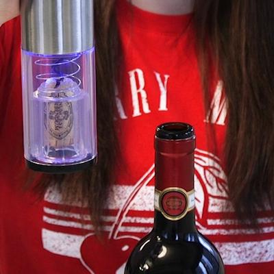 KitchenCuration Automatic Wine Bottle Opener Silver
