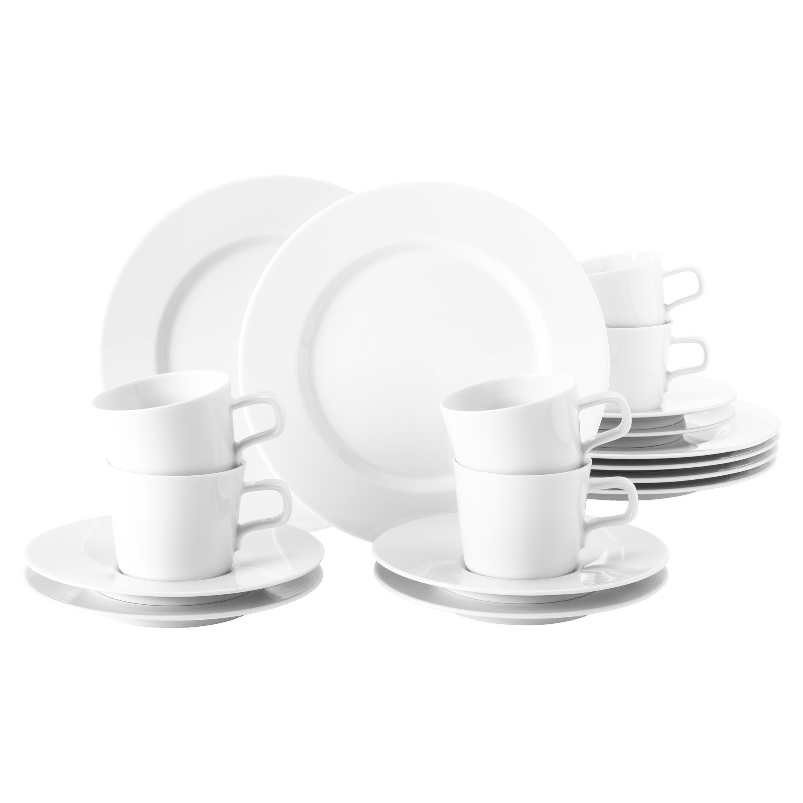 Seltmann Weiden koffieservies No Limits, 18-delig, wit