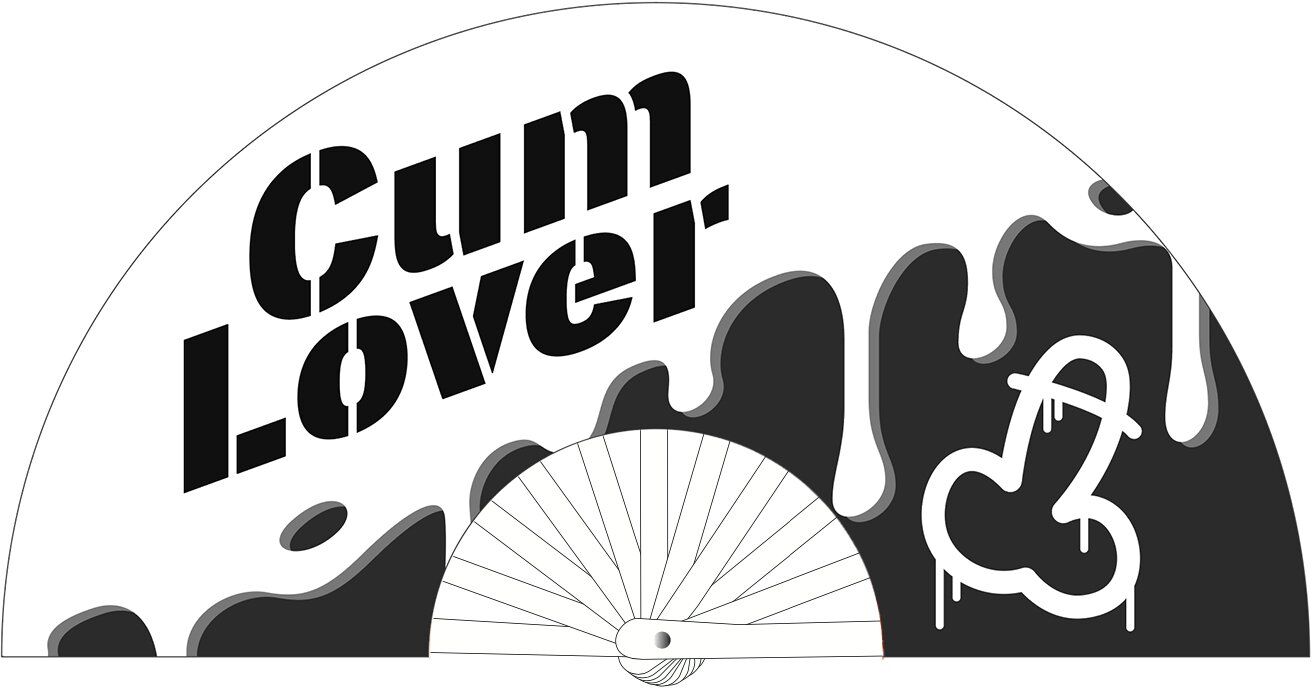 M Proud Éventail Cum Lover 64cm