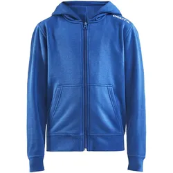 CRAFT Community Kapuzenjacke Kinder 345000 - royal 134/140