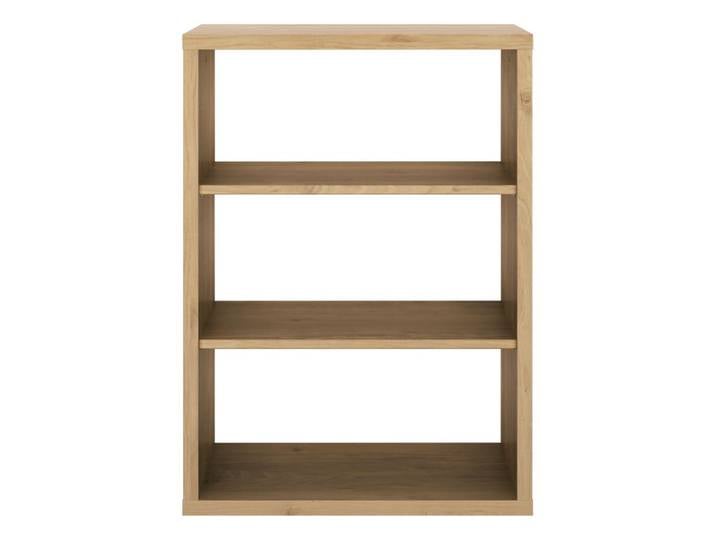 Bibliothéque H. 110 cm ELIO imitation châtaignier naturel