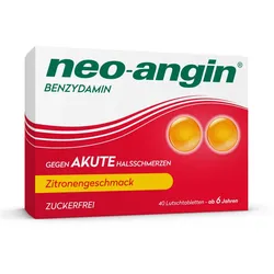 neo-angin Benzydamin Zitronen-Geschmack 40 St