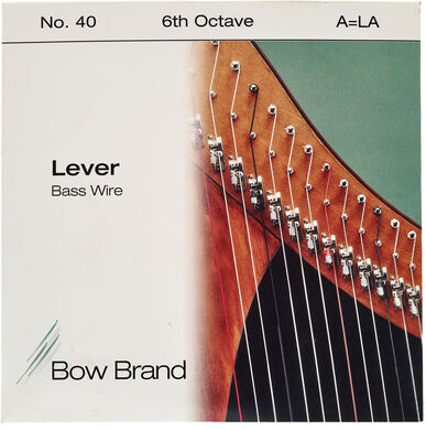 Bow Brand BW 6th A Harp Bass Wire No.40