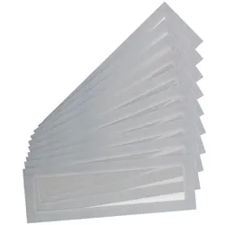 Tarifold 10er-Set Magnetrahmen/Inforahmen »Magneto Solo Pro« für Überschriften A4/A5 grau, 23x7.5 cm