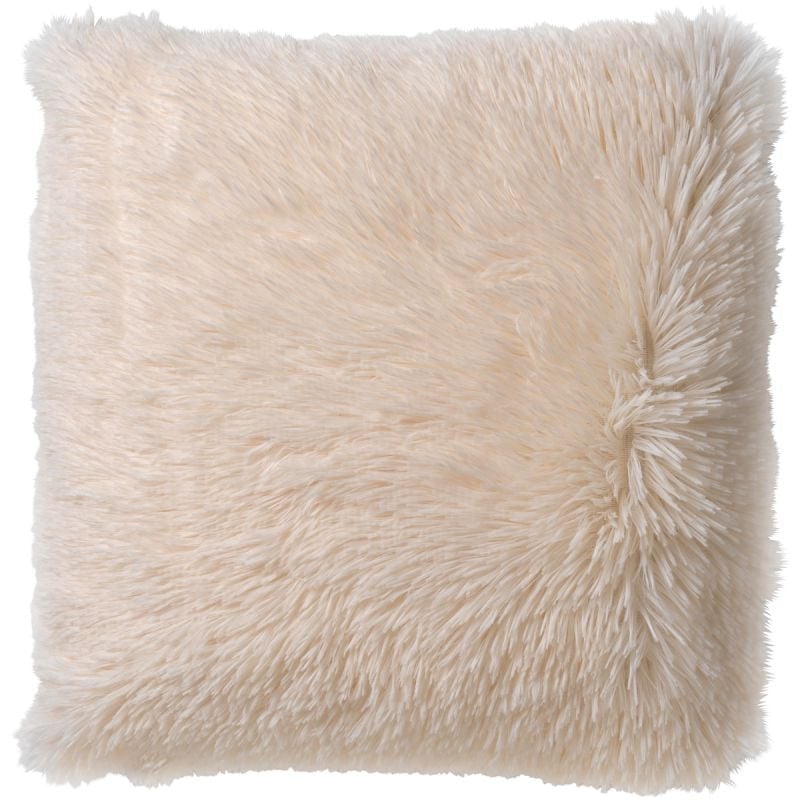 Dutch Decor Sierkussen Fluffy Snow White 45 x 45 cm