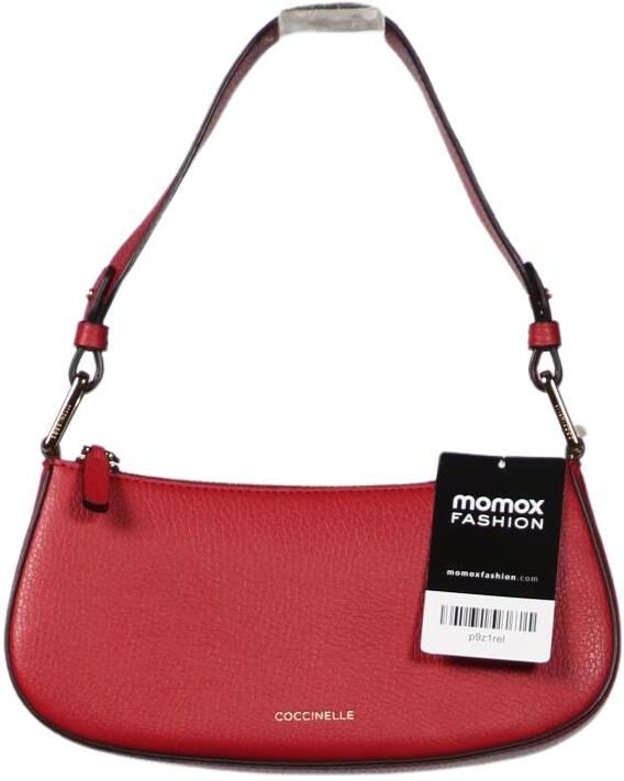 Coccinelle Damen Handtasche klein Leder, Rot, Leder - Second Hand