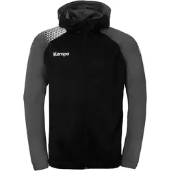 Kempa Ambition 28 Kapuzenjacke schwarz/anthra 3XL