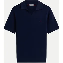 Polohemd JONNY Strukturiert Blau M