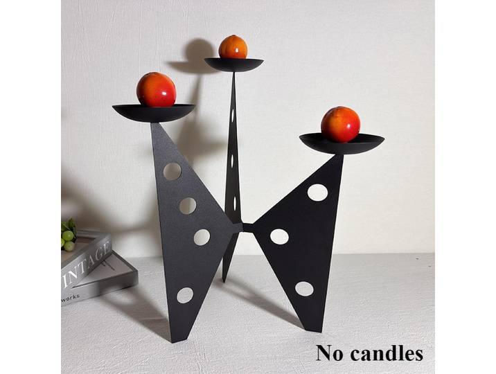 Bougeoirs de luxe modernes et simples, décoration créative pour salon et bureau, accessoires de décoration pour la maison