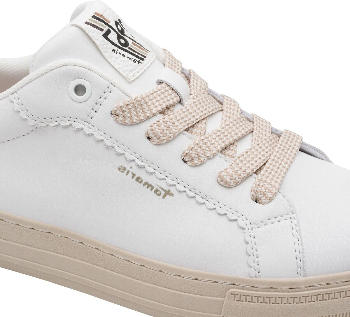 TAMARIS Baskets mix-matières