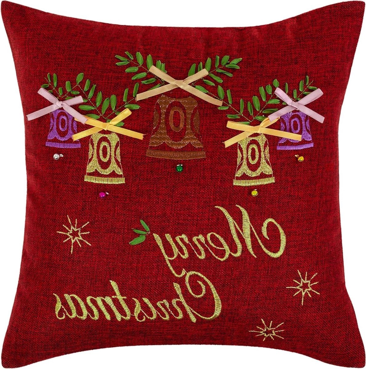 Linnen kussenslopen Klokken voor woonkamer decoratie