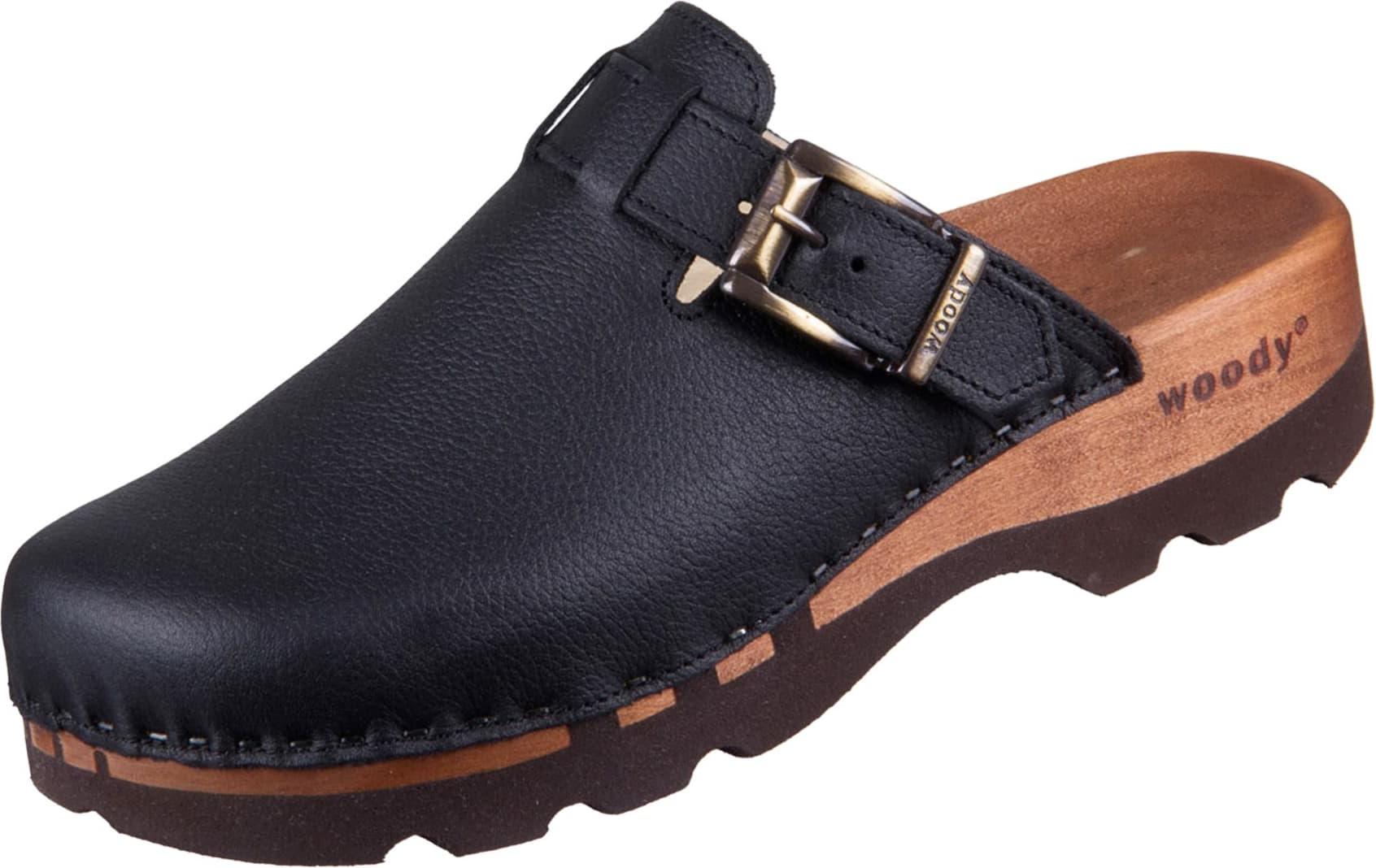 Woody Clogs Herren 31383832353735 Schwarz 46 EU