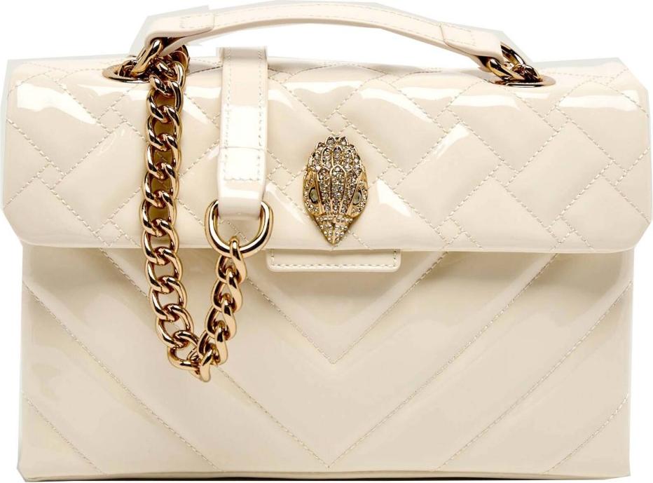KURT GEIGER LONDON LEATHER KENSINGTON BAG Nackte