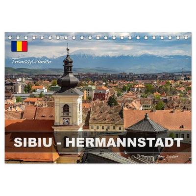 Transsylvanien - Herrmannstadt - Sibiu (Tischkalender 2027 DIN A5 quer), CALVENDO Monatskalender