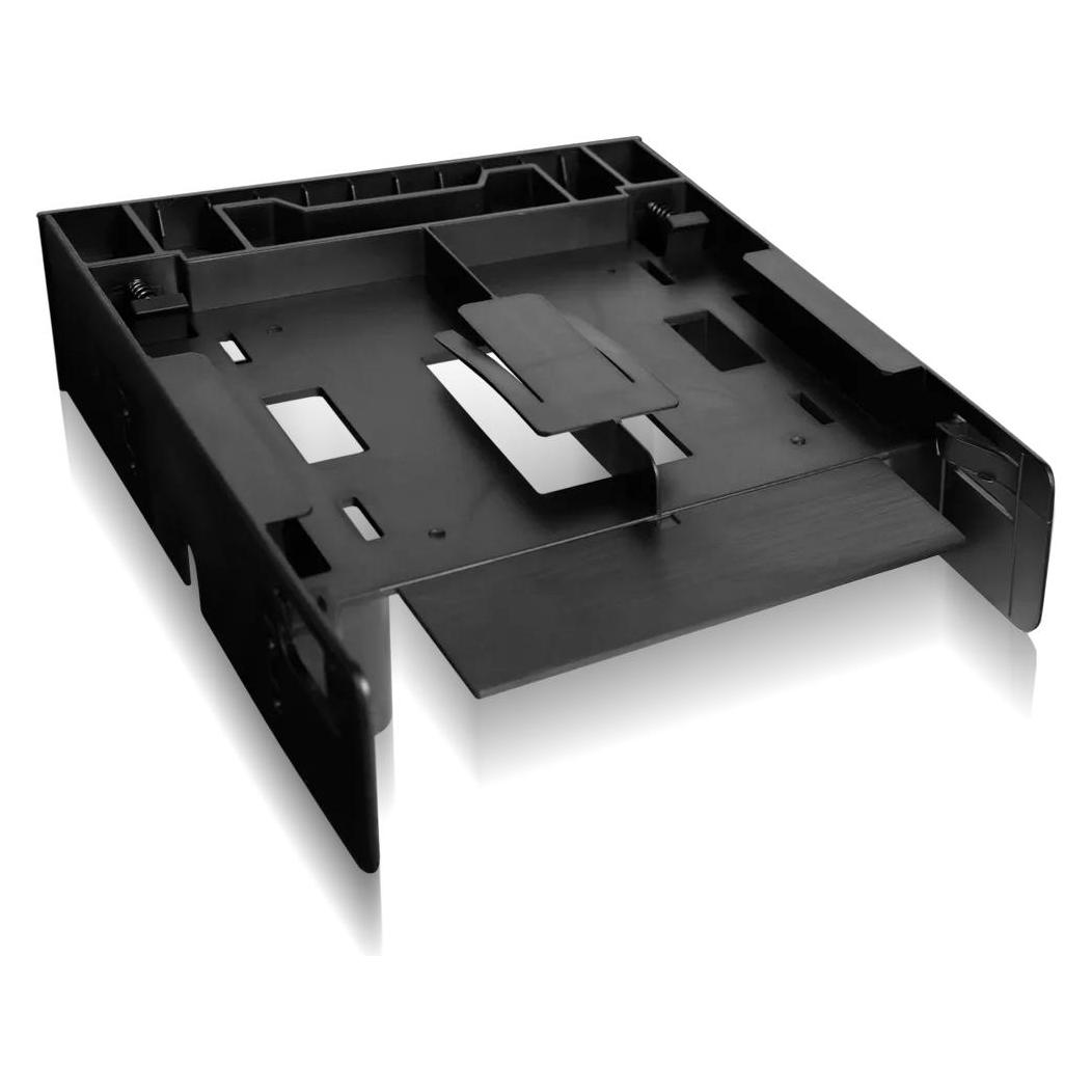 Icy Dock 5,25Z 13,34cm zu 3,5Z 8,89cm Konverter 5,25Z 13,34cm Frontblende mit 2x 2,5Z 6,35cm Slots oder 1x... (MB343SP)