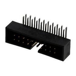 Molex 702472051 Stiftleiste niedrige Bauform Rastermaß: 2.54 mm Polzahl Gesamt: 20 Anzahl Reihen: 2 1 St. Tray