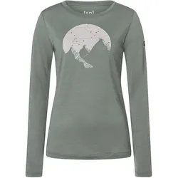 Super Natural, Damen, Funktionsshirt, Gondola (S), Grau, S