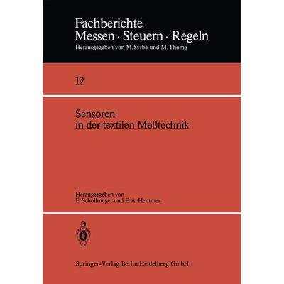 Sensoren in der textilen Meßtechnik, Taschenbuch von , Springer Berlin, 978-3-540-15494-5
