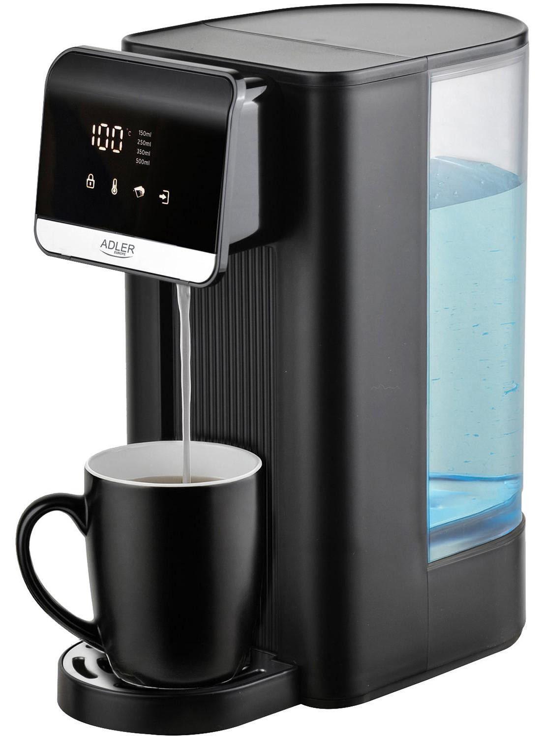 Camry Adler AD 1357 zwarte warmwaterdispenser