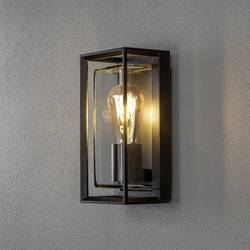 Konstsmide Brindisi schwarz 7885-750 Außenwandleuchte E27 Schwarz