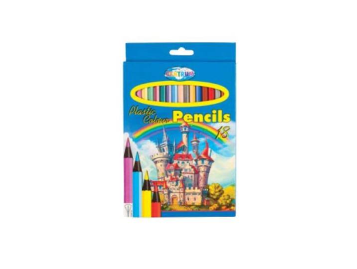Centrum 86153 - Kleurpotloden - Set van 18 - 17,7 cm