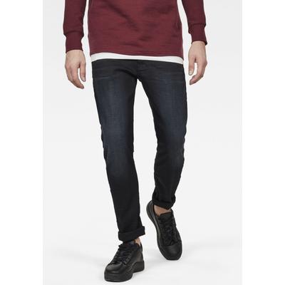 G-STAR "3301 Slim" mit toller Waschung und Elasthan
