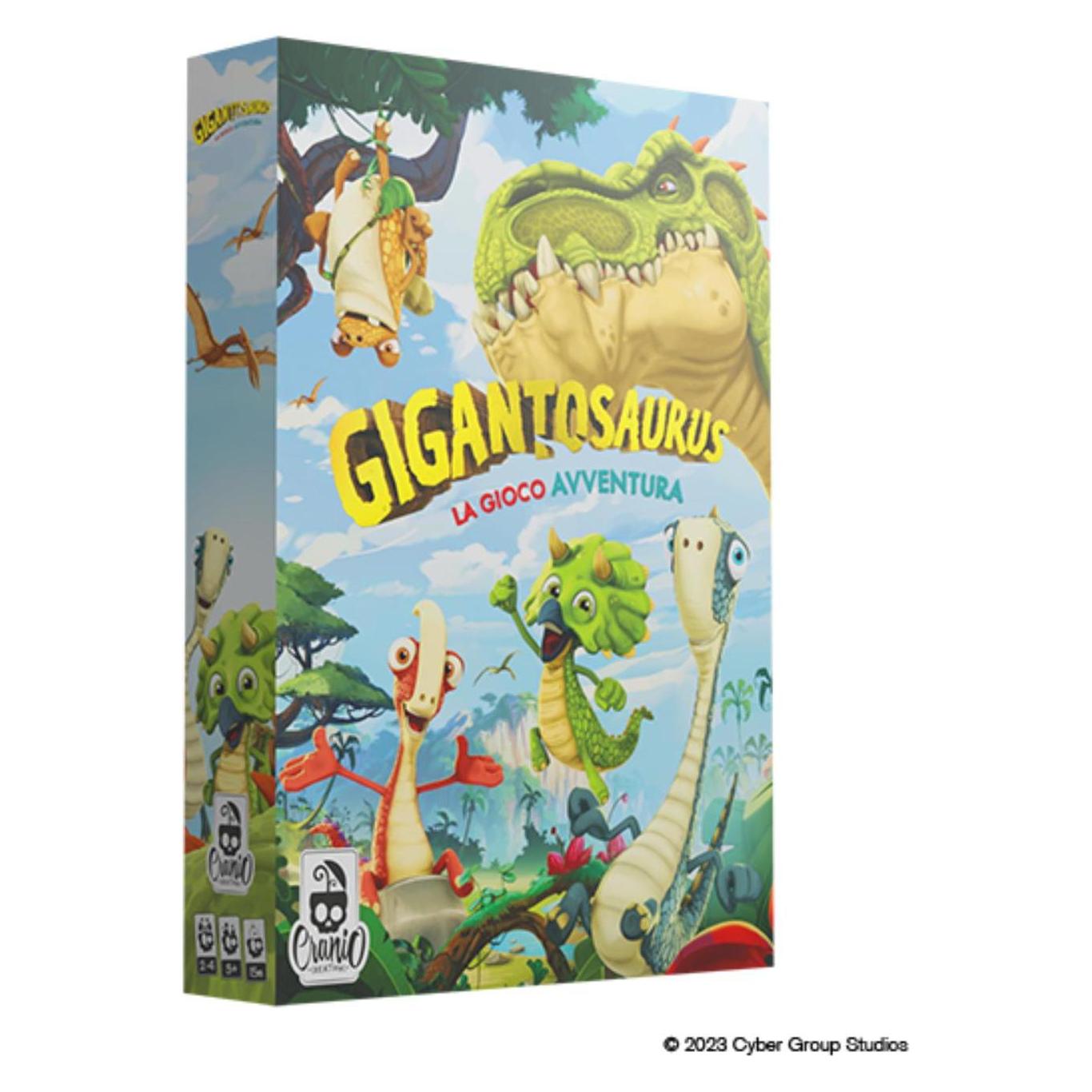 Cranio Creations Gigantosaurus - La Gioco Avventura (Italienisch, 2 - 4 Spieler) (52504539)