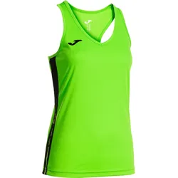 JOMA Olimpiada Tennis-Tanktop Mädchen 021 - flourgrün/schwarz 152