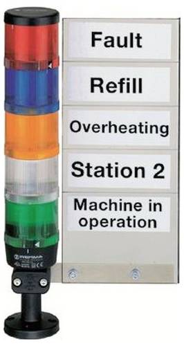 Werma Signaltechnik 96000005 Beschriftungstafel