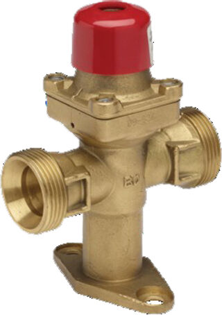 Robinet poussoir COUP DE POING double mâle 3/4 calibre 15 BANIDES 2905015
