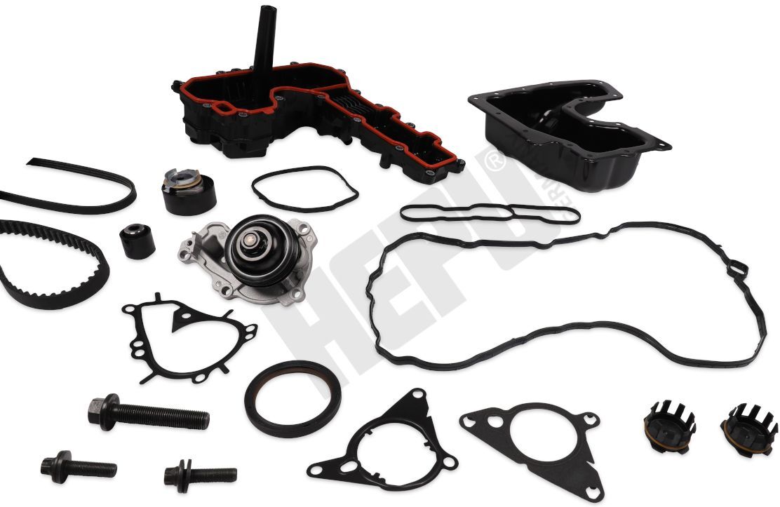 Kit de distribution (Courroie + Composant + Pompe) HEPU PK09091-XT1