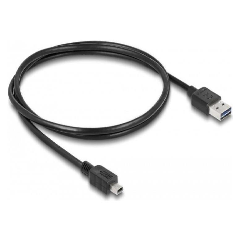 Delock Easy-USB Mini-B Kabel (1 m, USB 2.0) (83362)