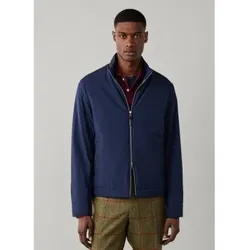 Hackett London für Herren. HM4000205 Blouson-Jacke marineblau (XXL), Lässig, Polyester