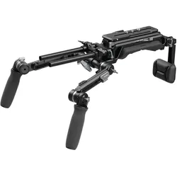 SmallRig 5199 HawkLock VCT-14 Type Shoulder Rig (SR009), Video Zubehör, Schwarz