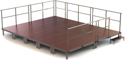 Stageworx Praktikus Light Stage 4 x 5m