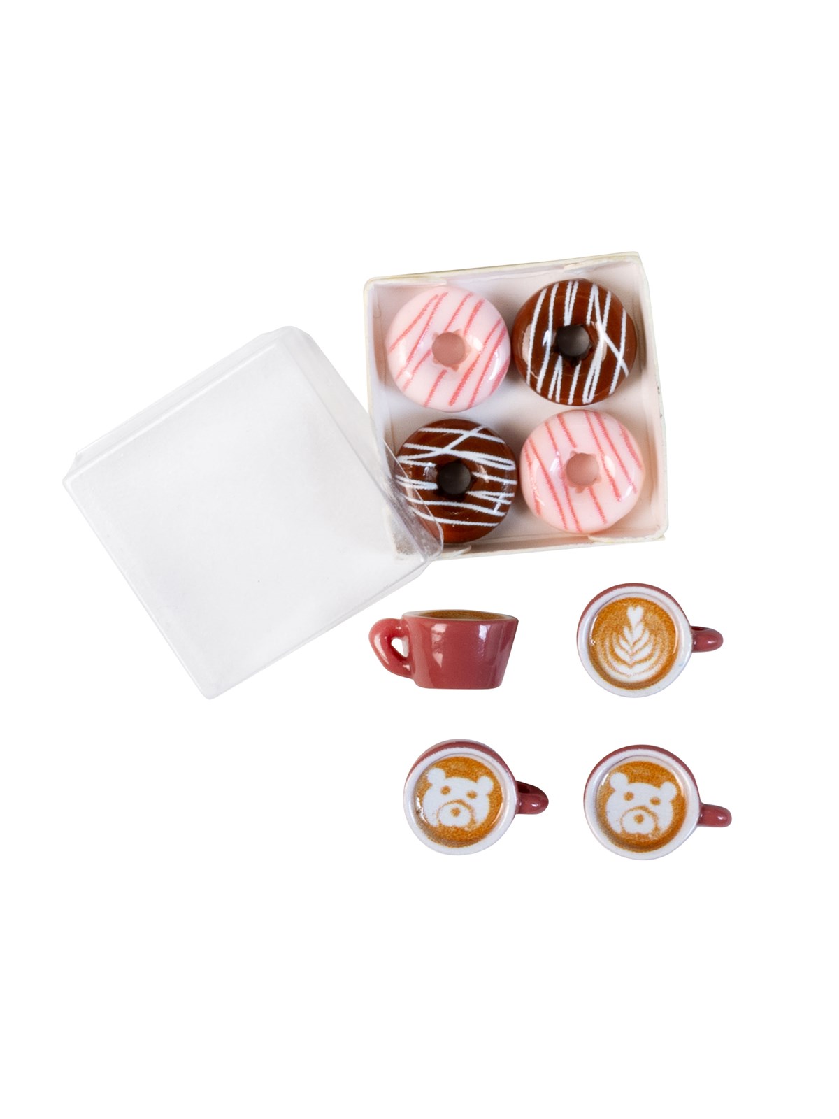 Micki Lundby Kaffeetassen & Schachtel mit 4 Donuts (ab 4 Jahren)